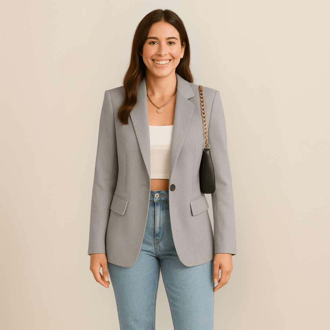Damen Blazer tailliert mit Revers