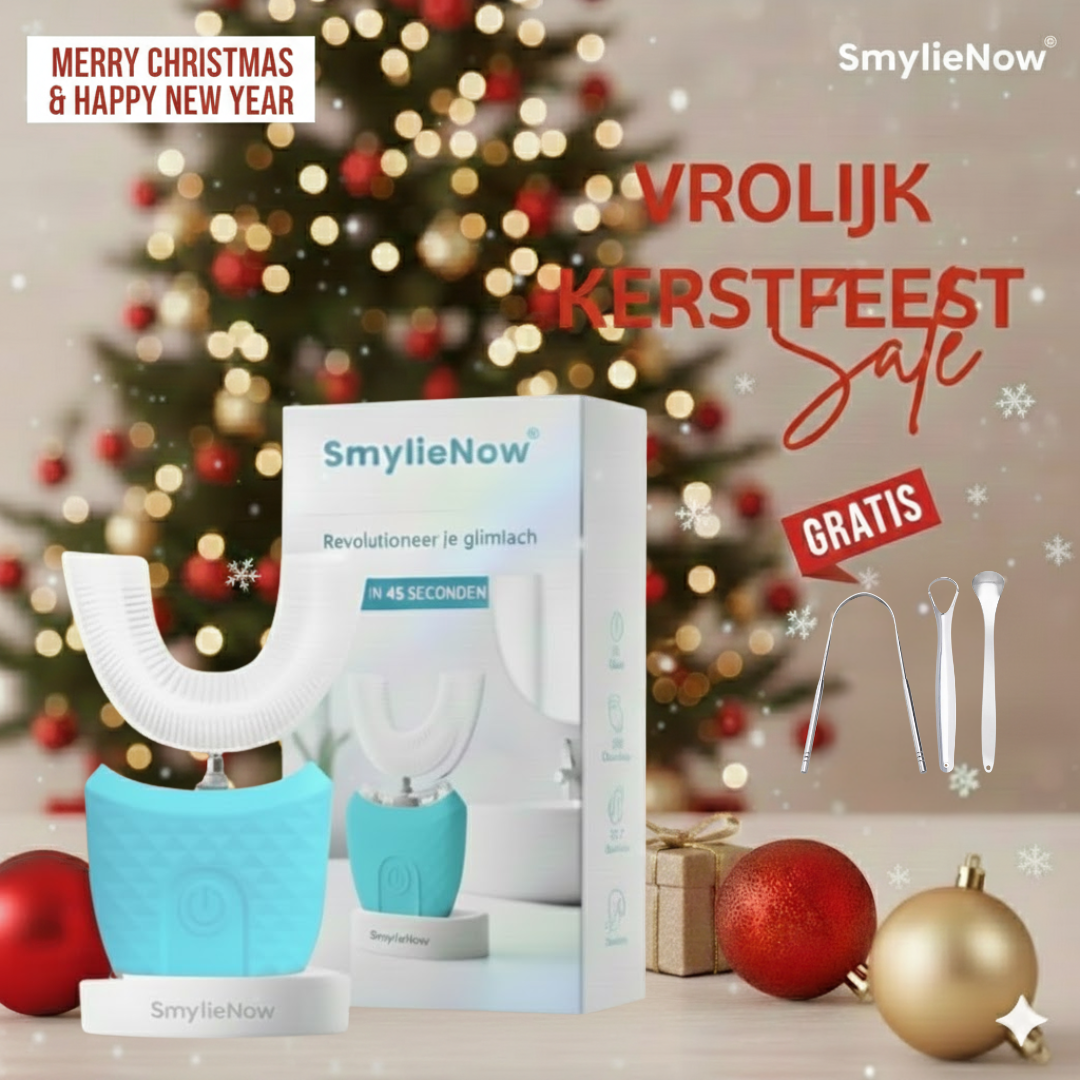 Volwassen tandenborstel + gratis tongschraper