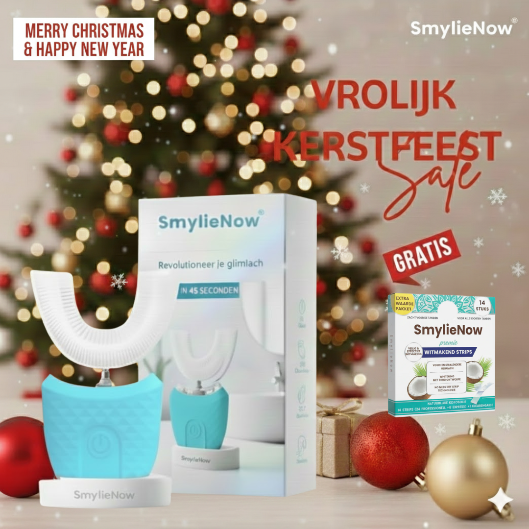Volwassen tandenborstel + gratis whitening strips