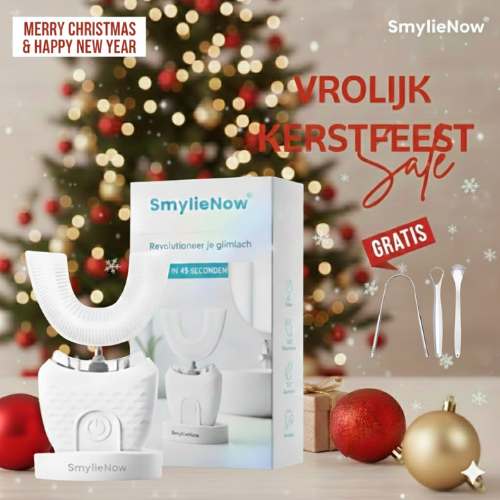 Volwassen tandenborstel + gratis tongschraper