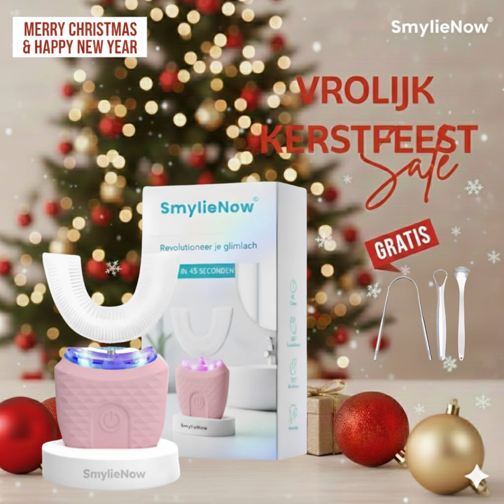 Volwassen tandenborstel + gratis tongschraper