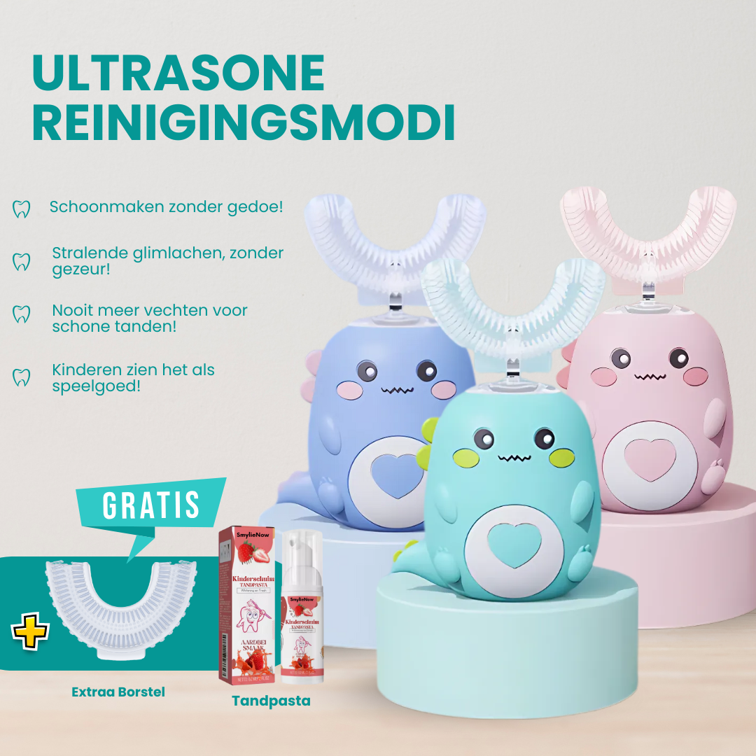 Kids Tandenborstel + GRATIS Kids Tandpasta