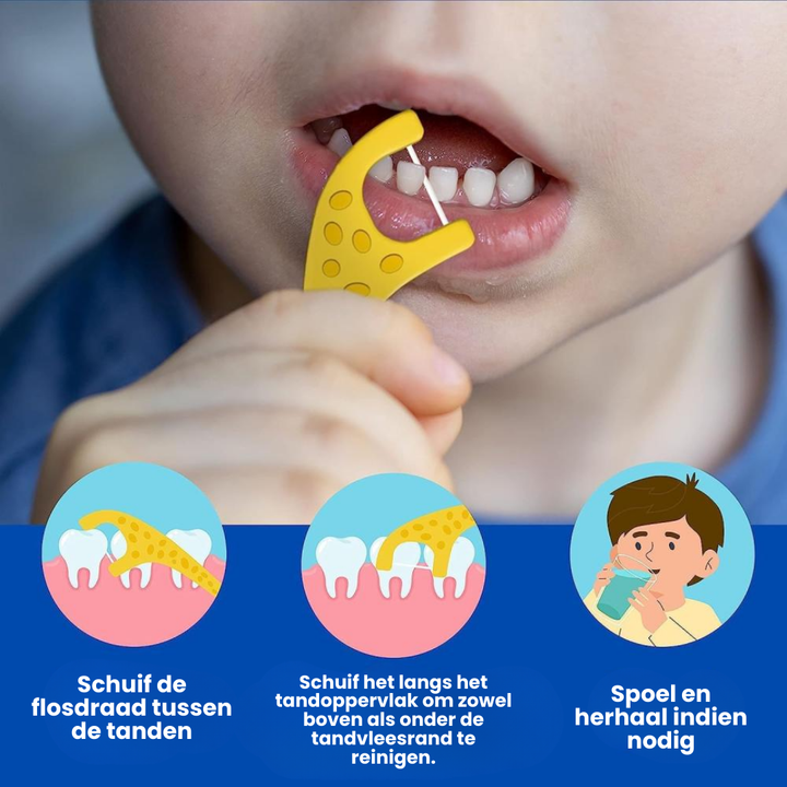 Flossers Kids 40 STK