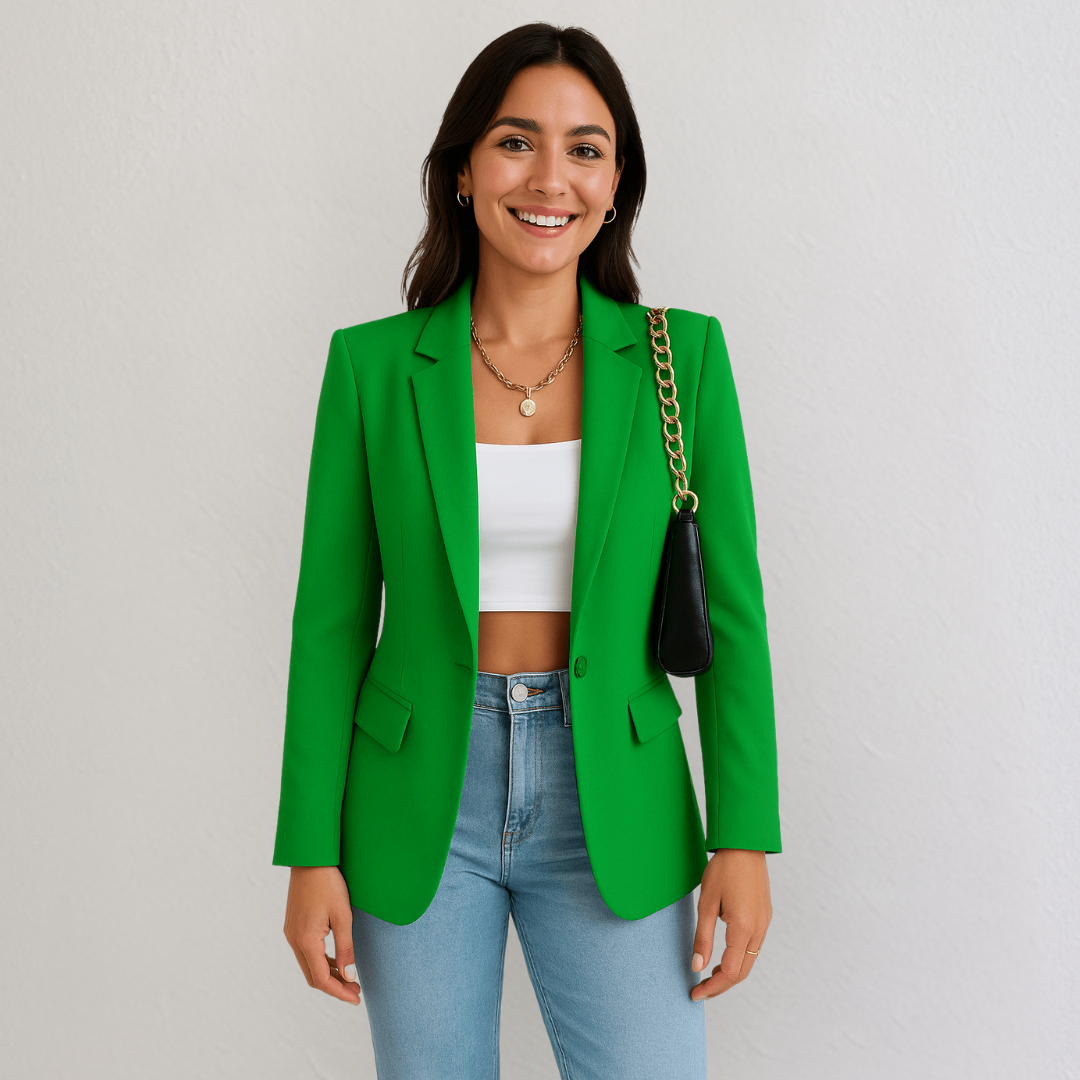 Damen Blazer tailliert mit Revers