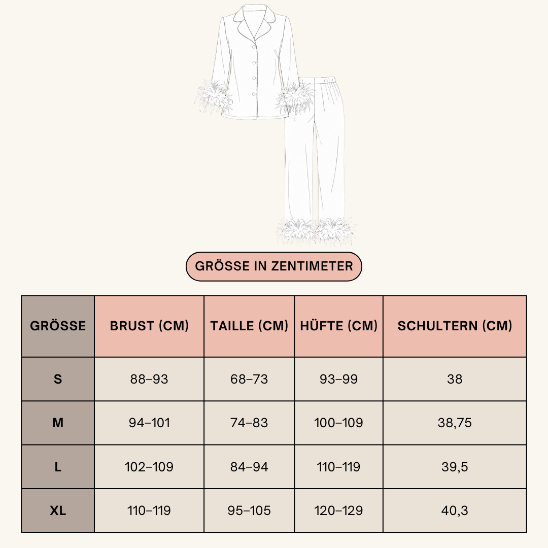 Größentabelle