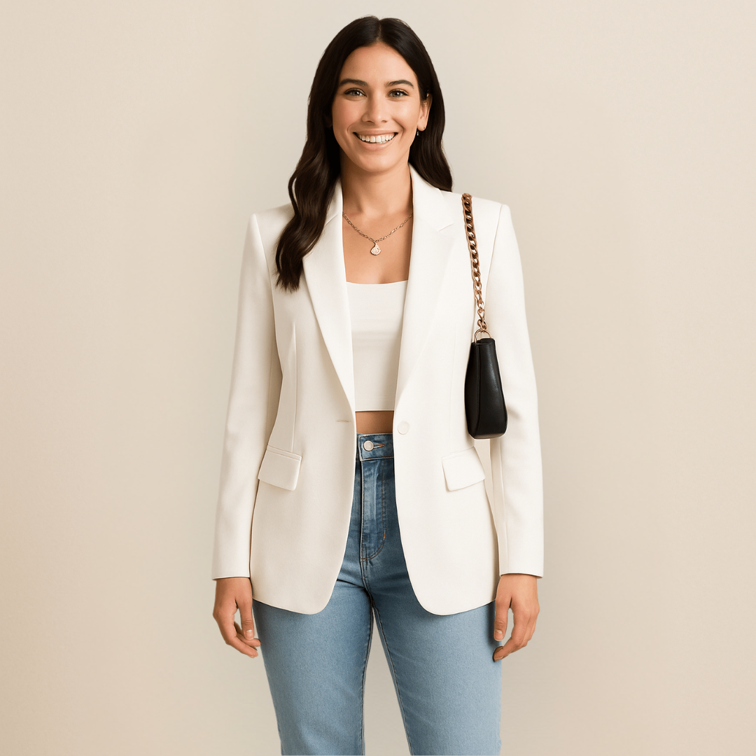 Damen Blazer tailliert mit Revers