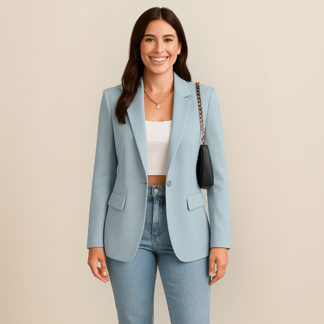 Damen Blazer tailliert mit Revers