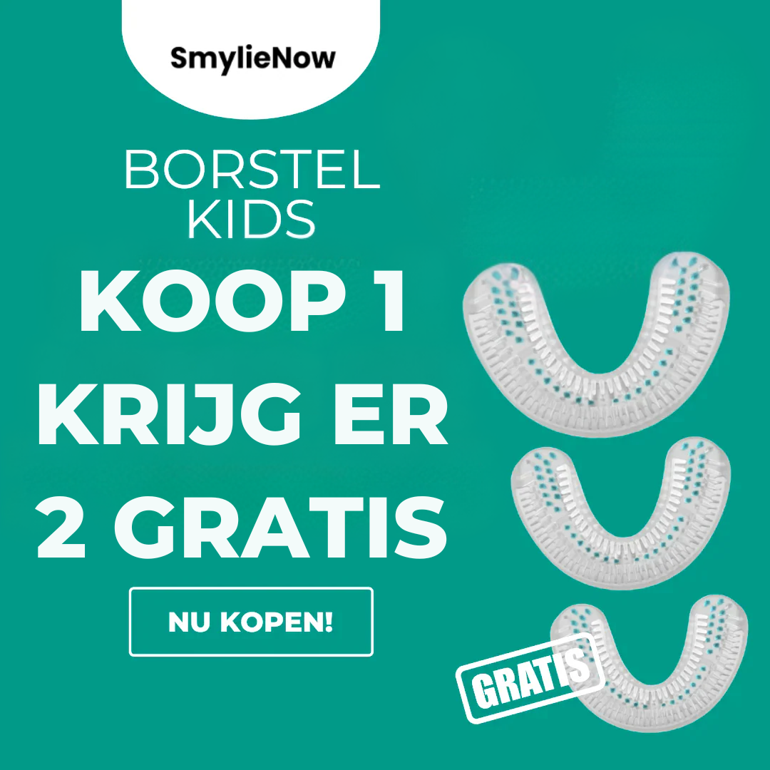 Borstel Kids 1+2 GRATIS