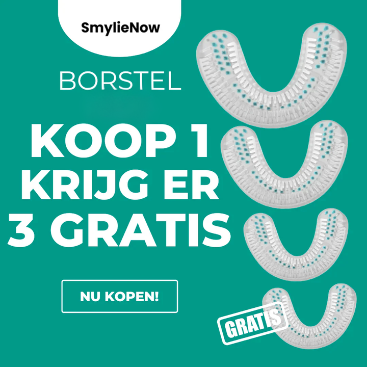 Borstel Volwassene 1+3 GRATIS