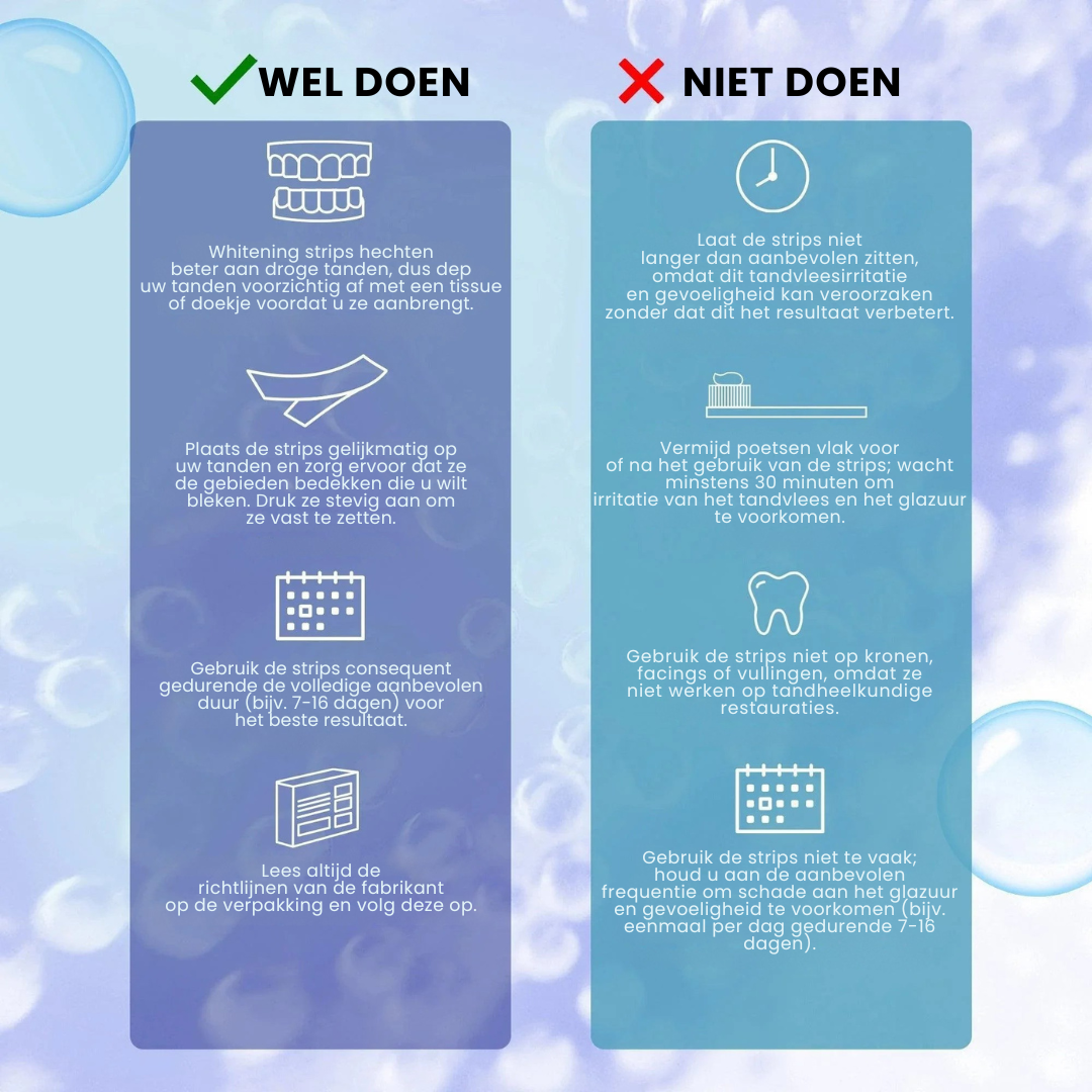 Whitening Strips 14-daagse behandeling