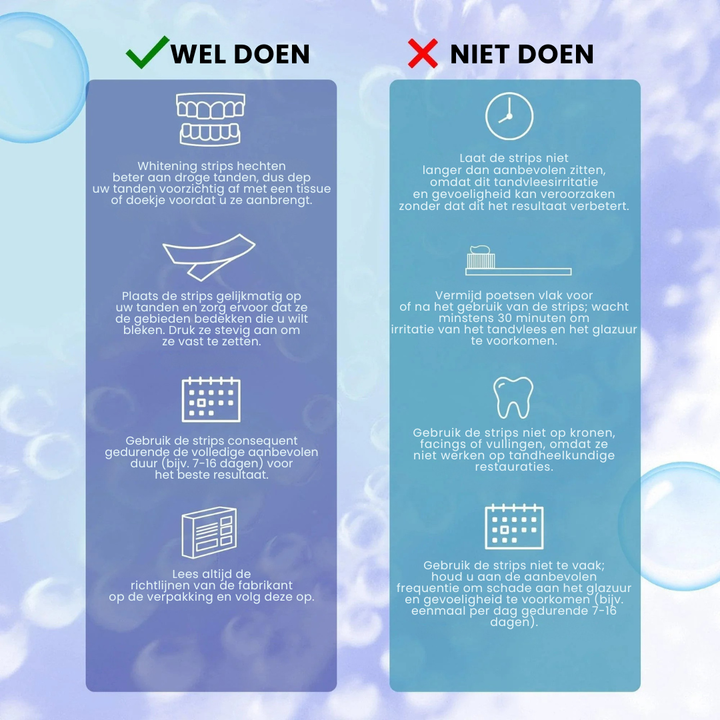 Whitening Strips 14-daagse behandeling