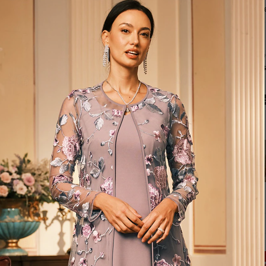 Damen-Strickjacke mit Zierkanten | Lange Ärmel