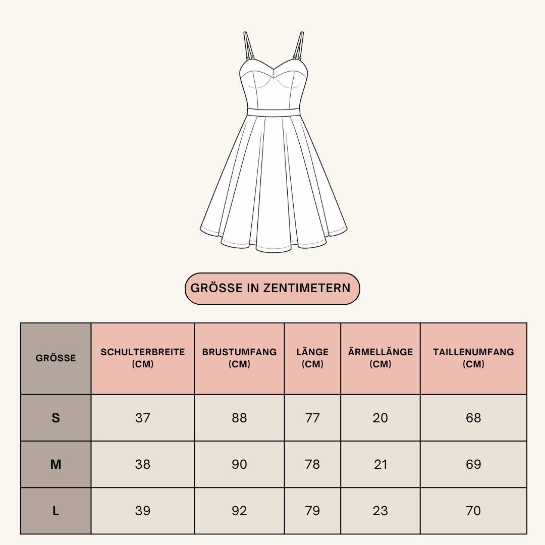 Größentabelle