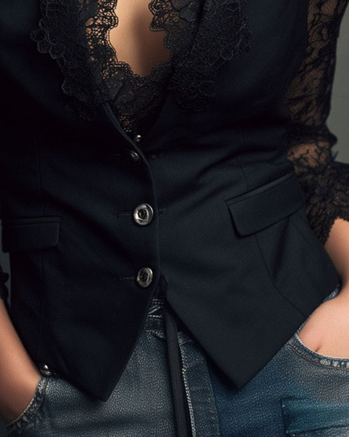 Lena Blazer Spitze Damen