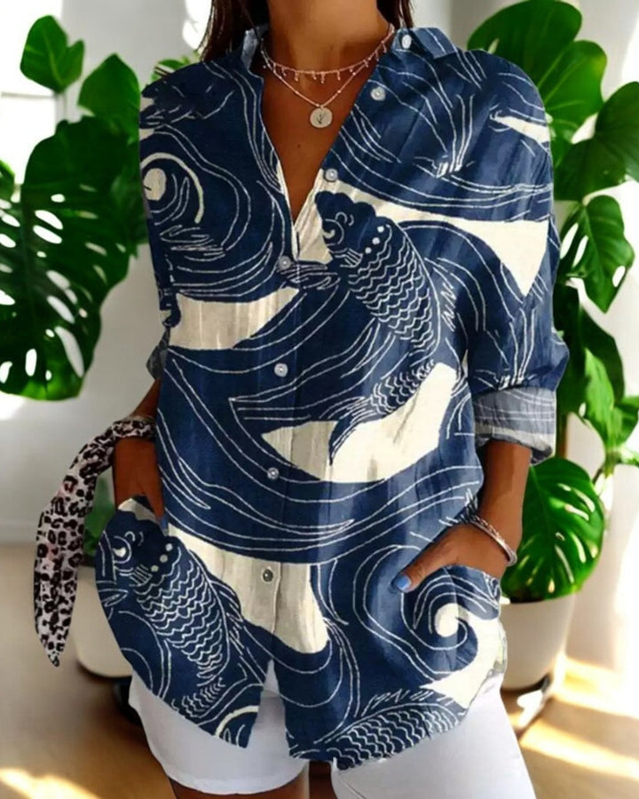 Irelle Bluse Blumenmuster Damen