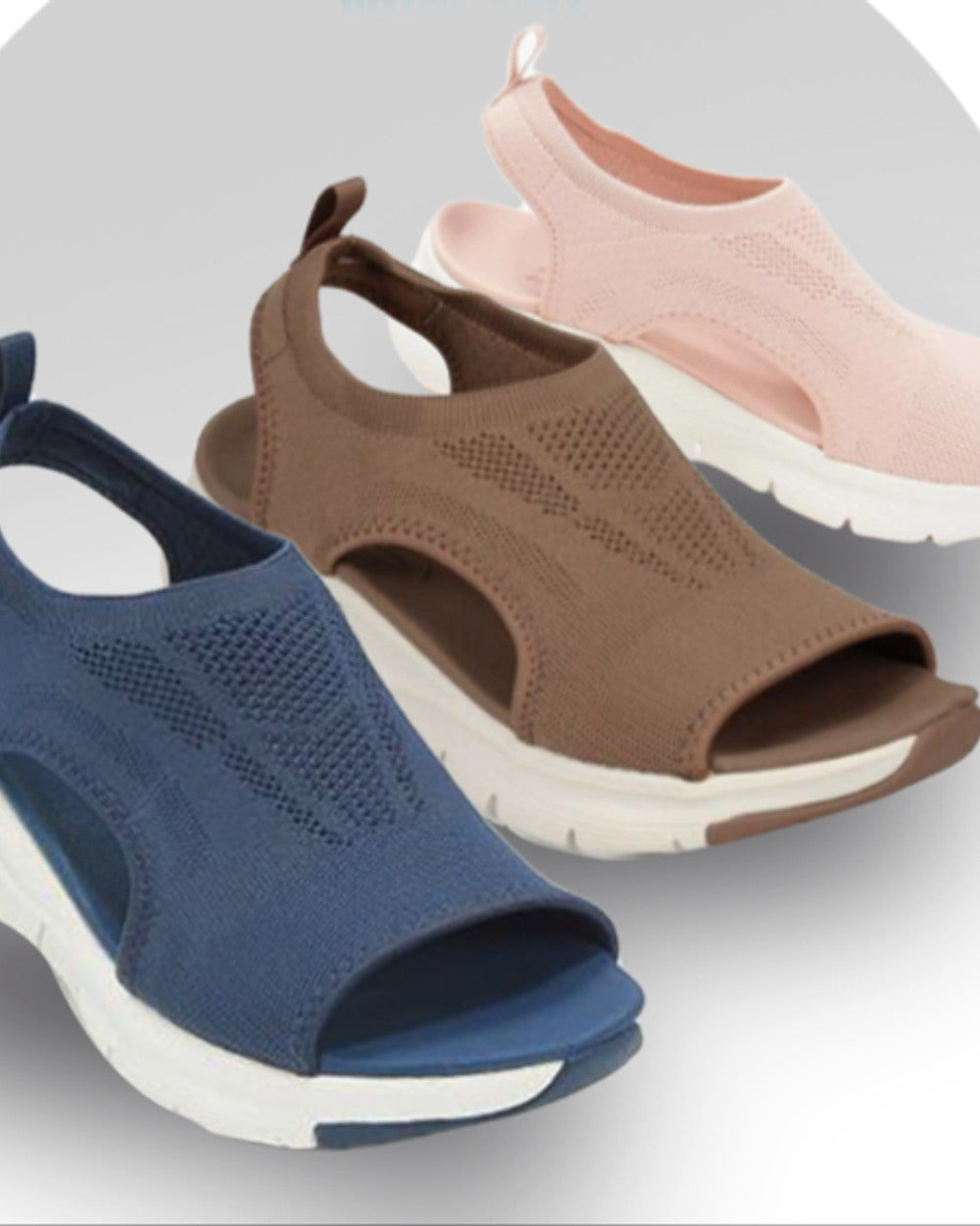 Mia Weite Komfortsandalen Damen