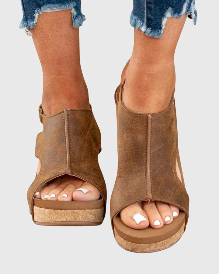 Adela Bequeme Sandalen Damen Sommer