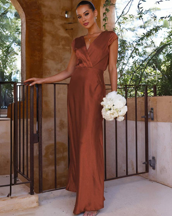 Lena Meerjungfrau Abendkleid Satin