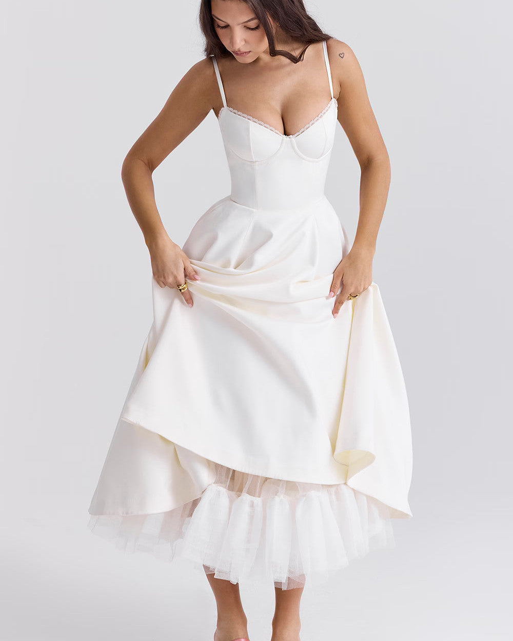 Ayet Ärmelloses Maxikleid Damen
