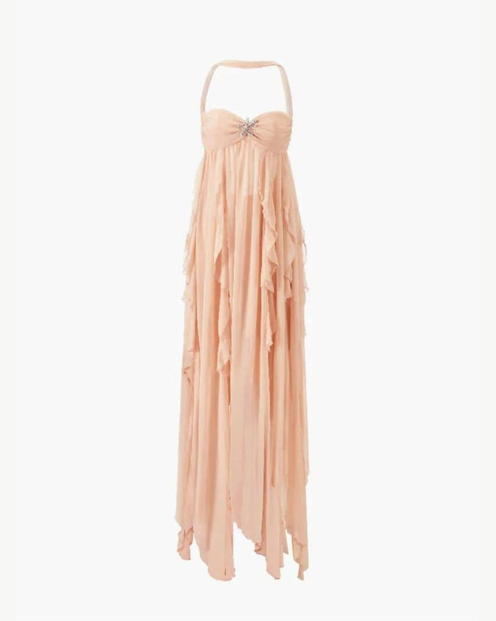 Ariel Langes Abendkleid Damen Elegant