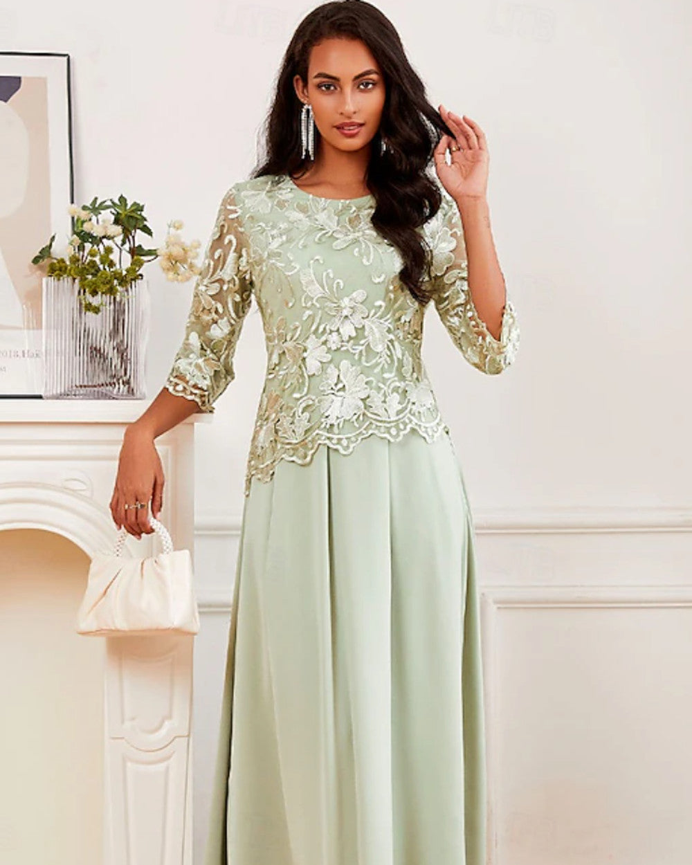 Emma Maxikleid Damen Abend