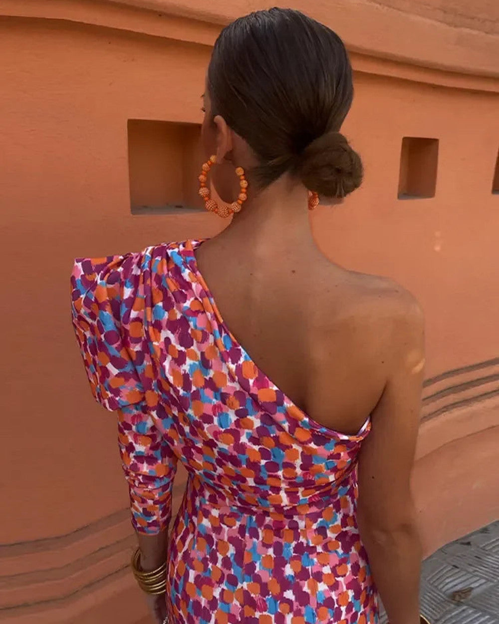 Lena Asymmetrisches Abendkleid