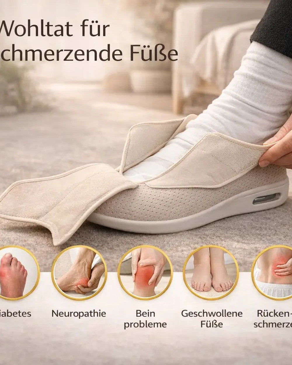 Emma Weiche Diabetiker Komfortschuhe