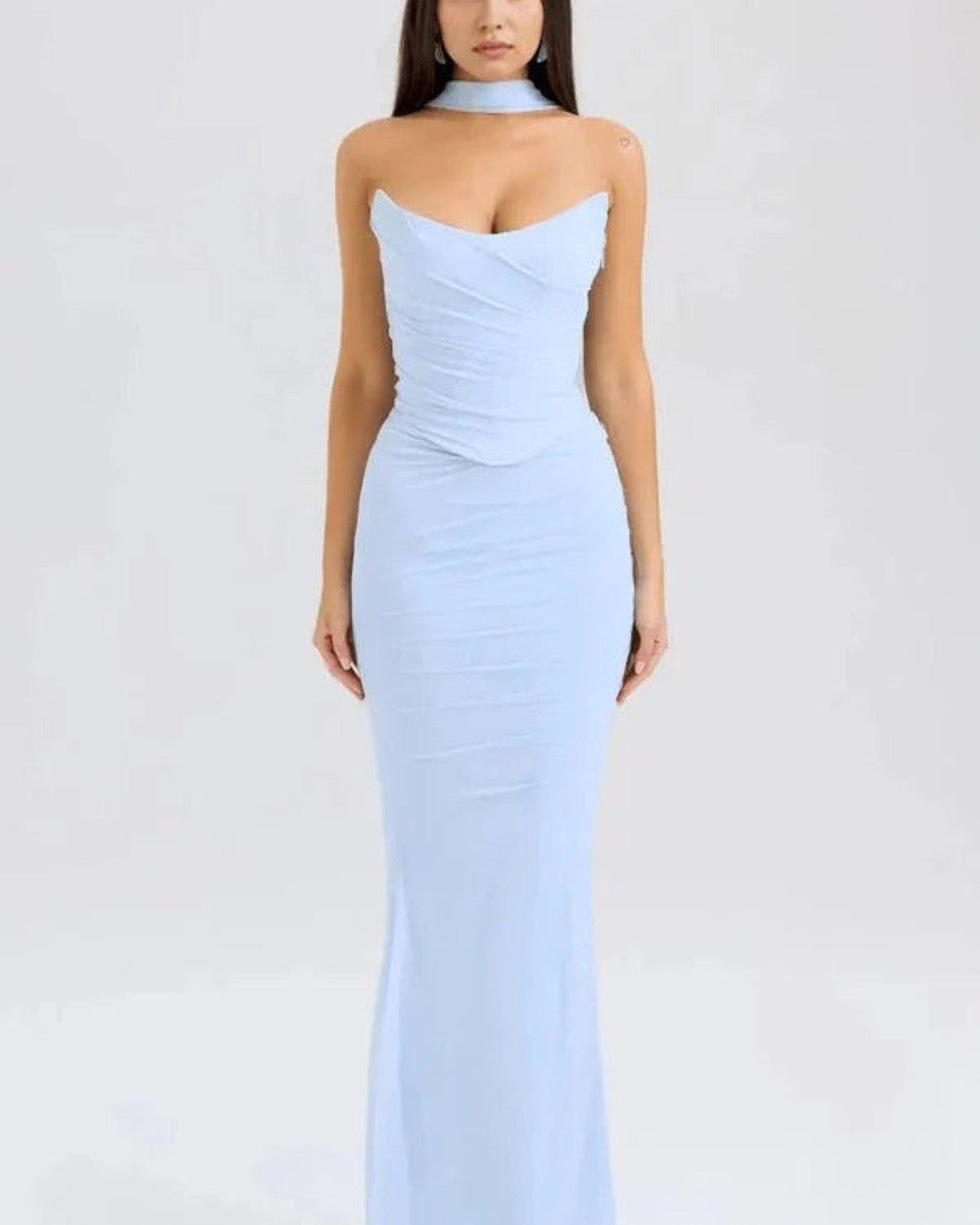 Hailey Langes Abendkleid Damen Elegant