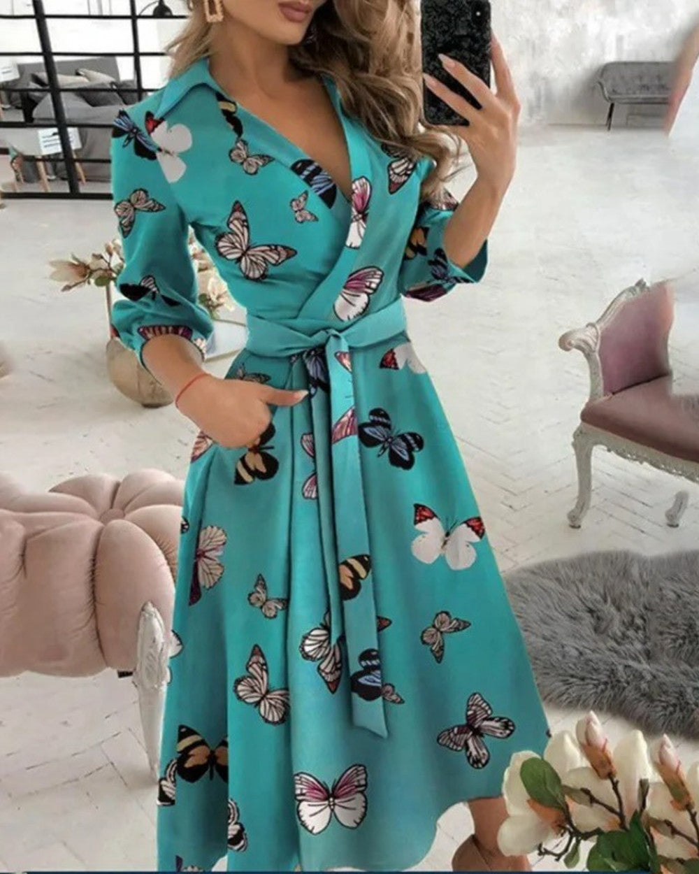 Noëlle Blusenkleid Damen Elegant