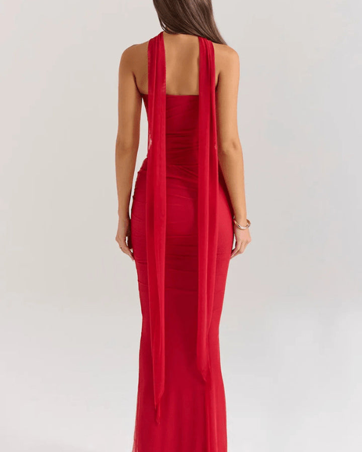 Hailey Langes Abendkleid Damen Elegant