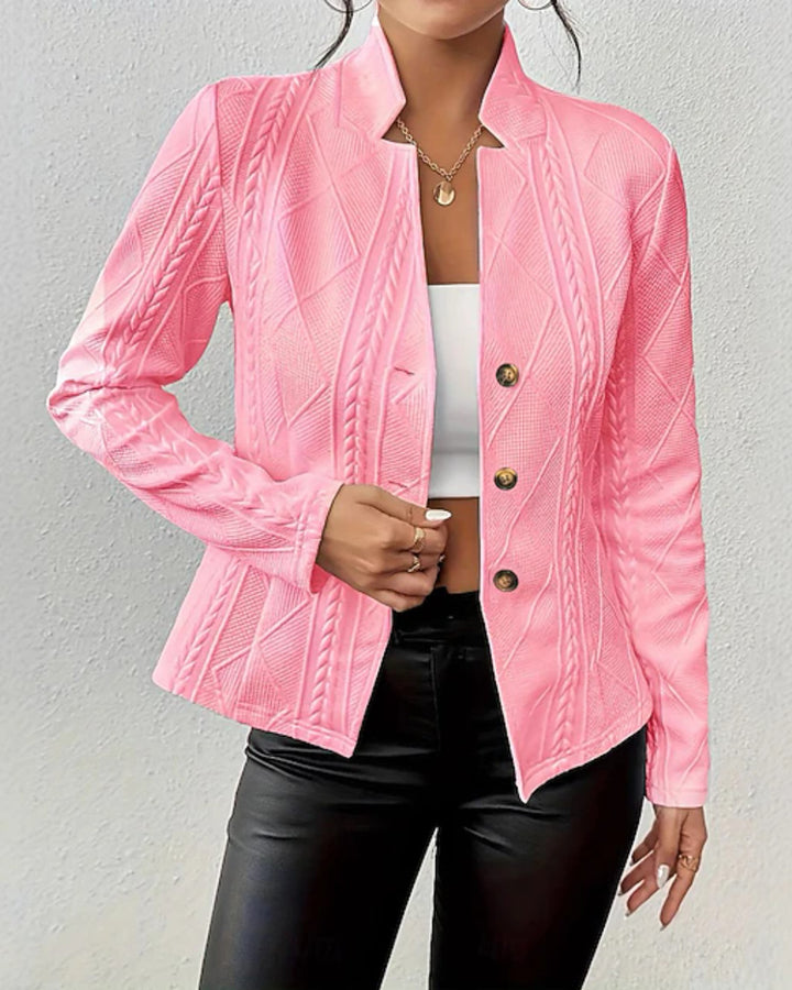 Lena Klassischer Knopfleisten Blazer