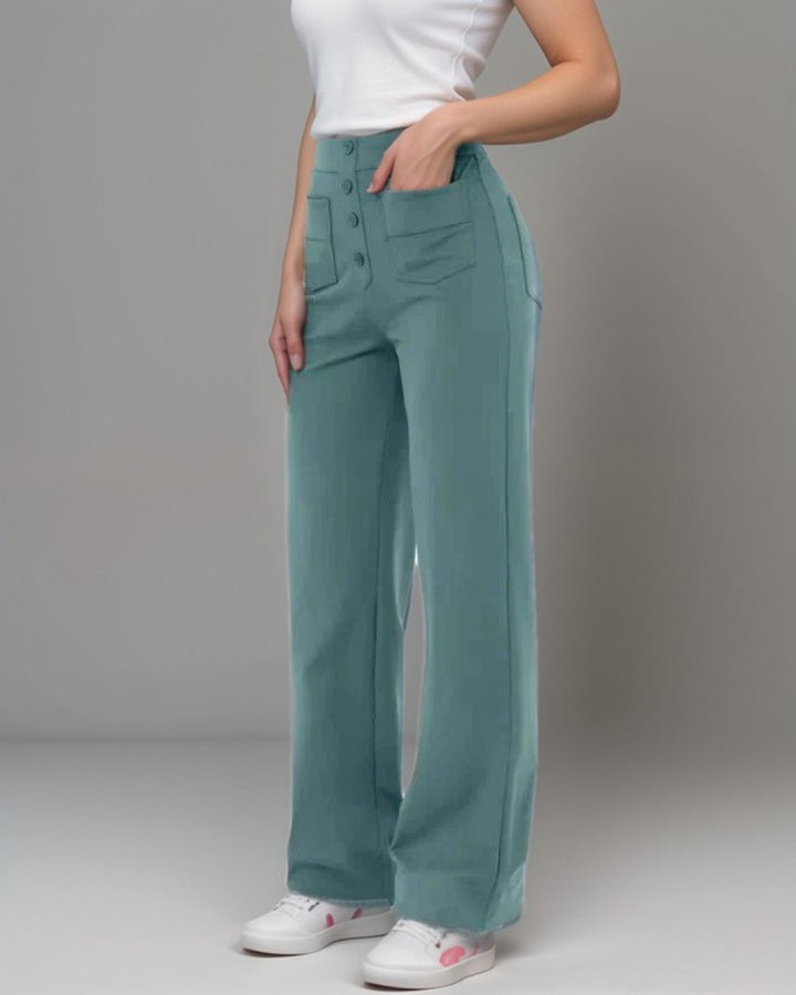 Elsa Hochgeschnittene Formhose Damen