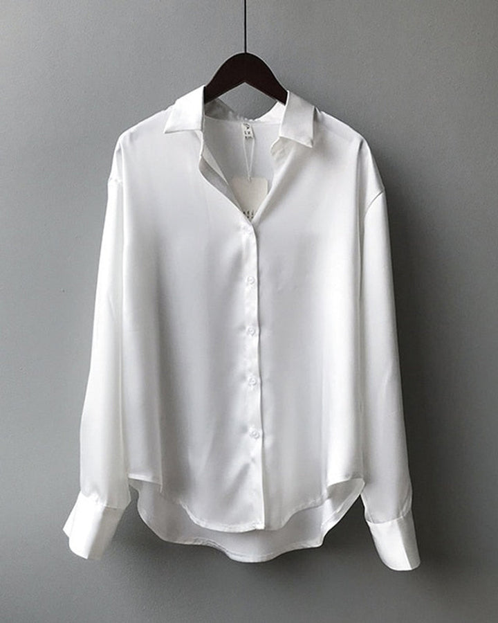 Heidi Seidene Bluse Vintage Oberteil
