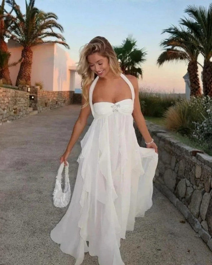 Ariel Langes Abendkleid Damen Elegant