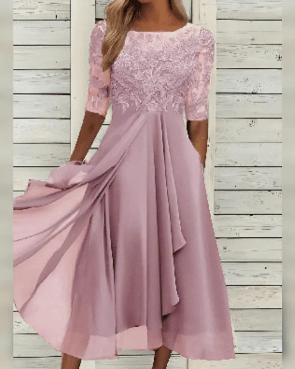 Lena Langes Abendkleid Elegant Damen