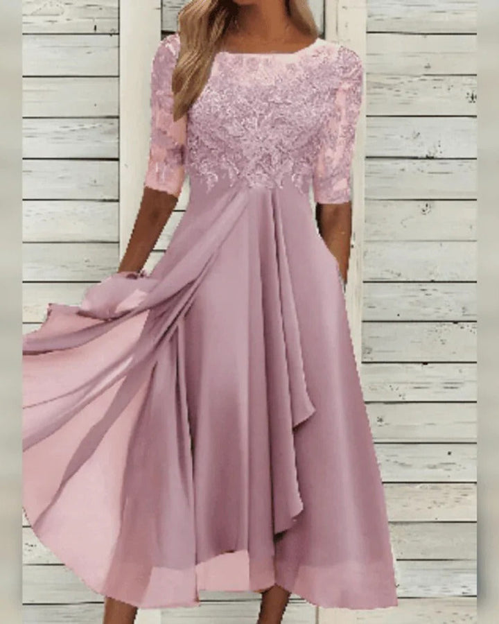 Lena Langes Abendkleid Elegant Damen