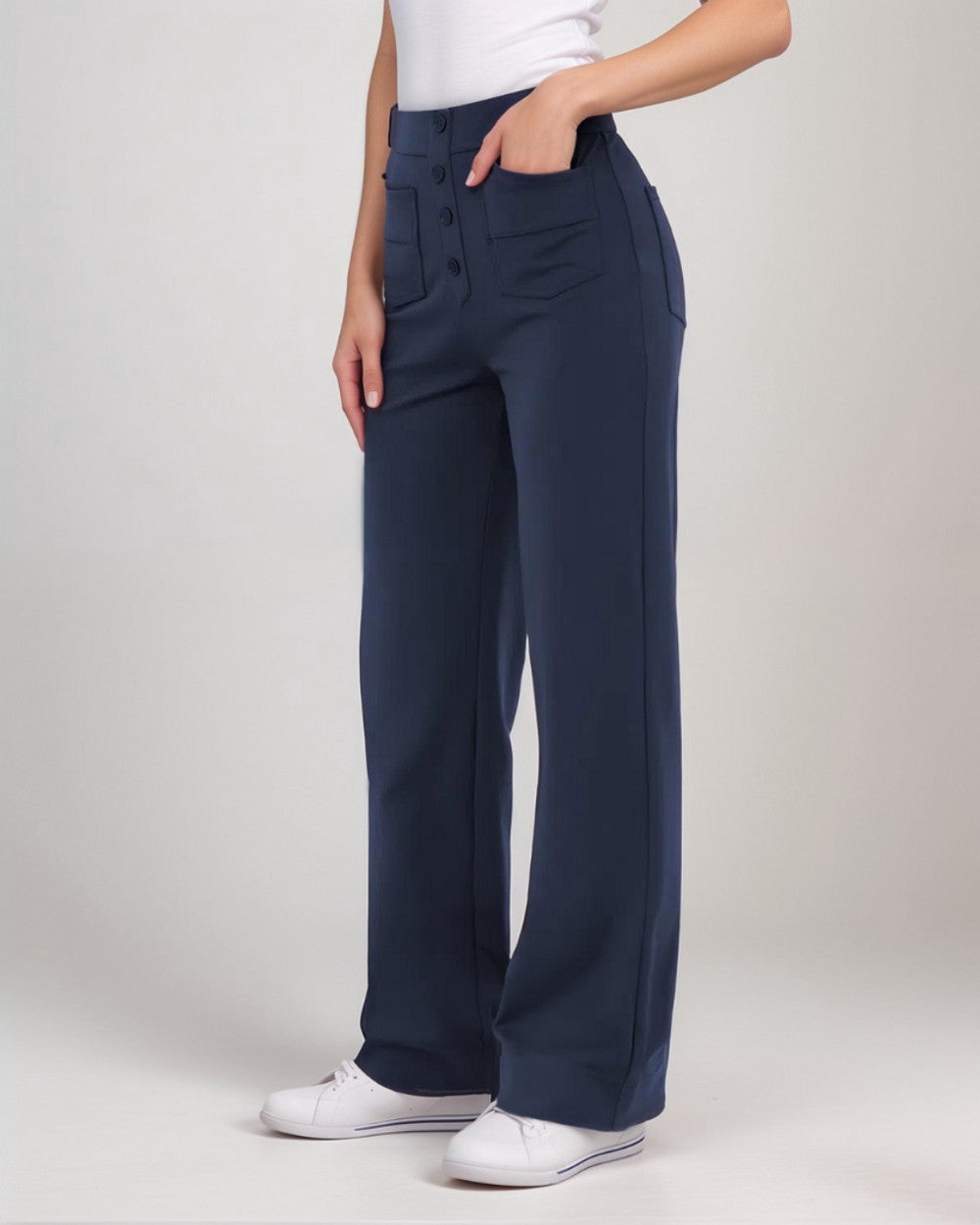 Elsa Hochgeschnittene Formhose Damen