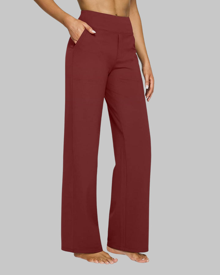 Lena Sportliche Yogahose Hochgeschnitten