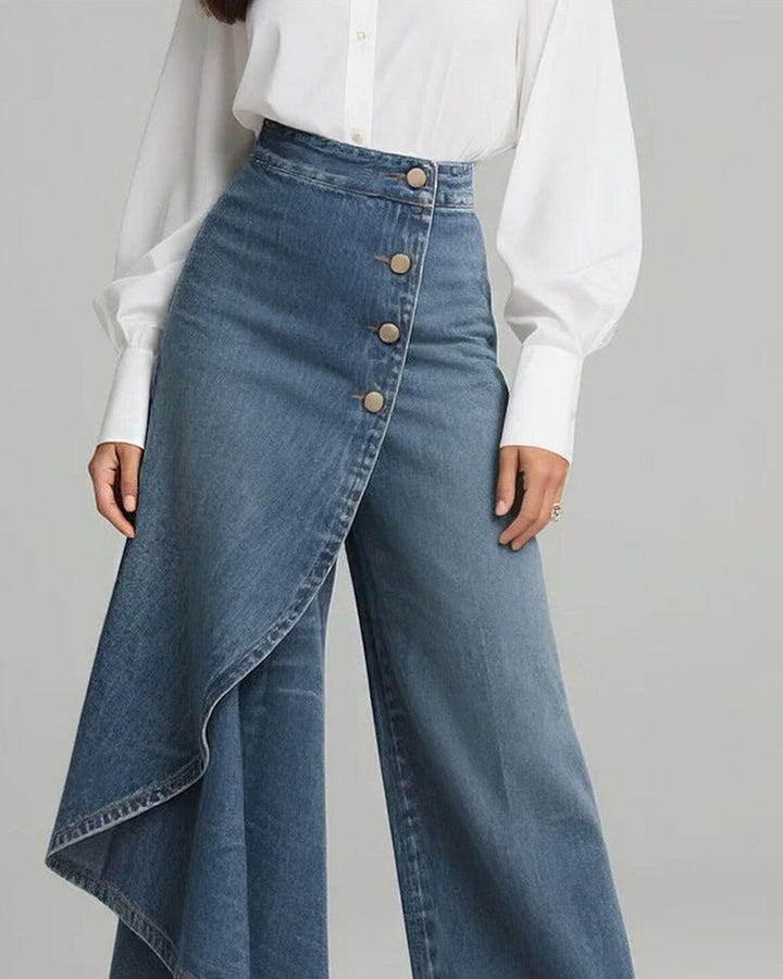 Lena Weite Palazzo Jeans Damen