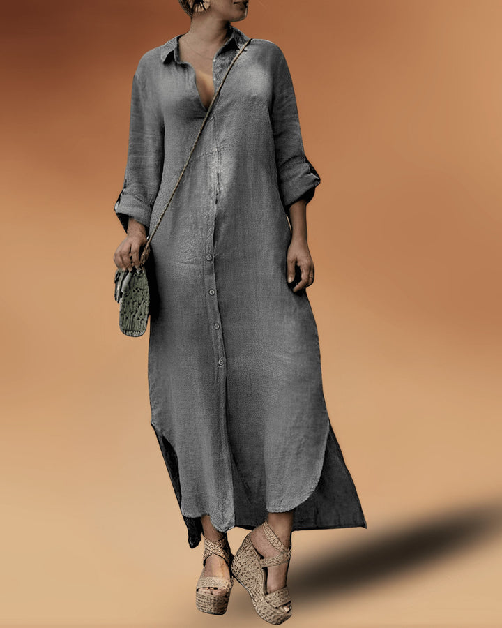 Lena Langes Leinenkleid Damen