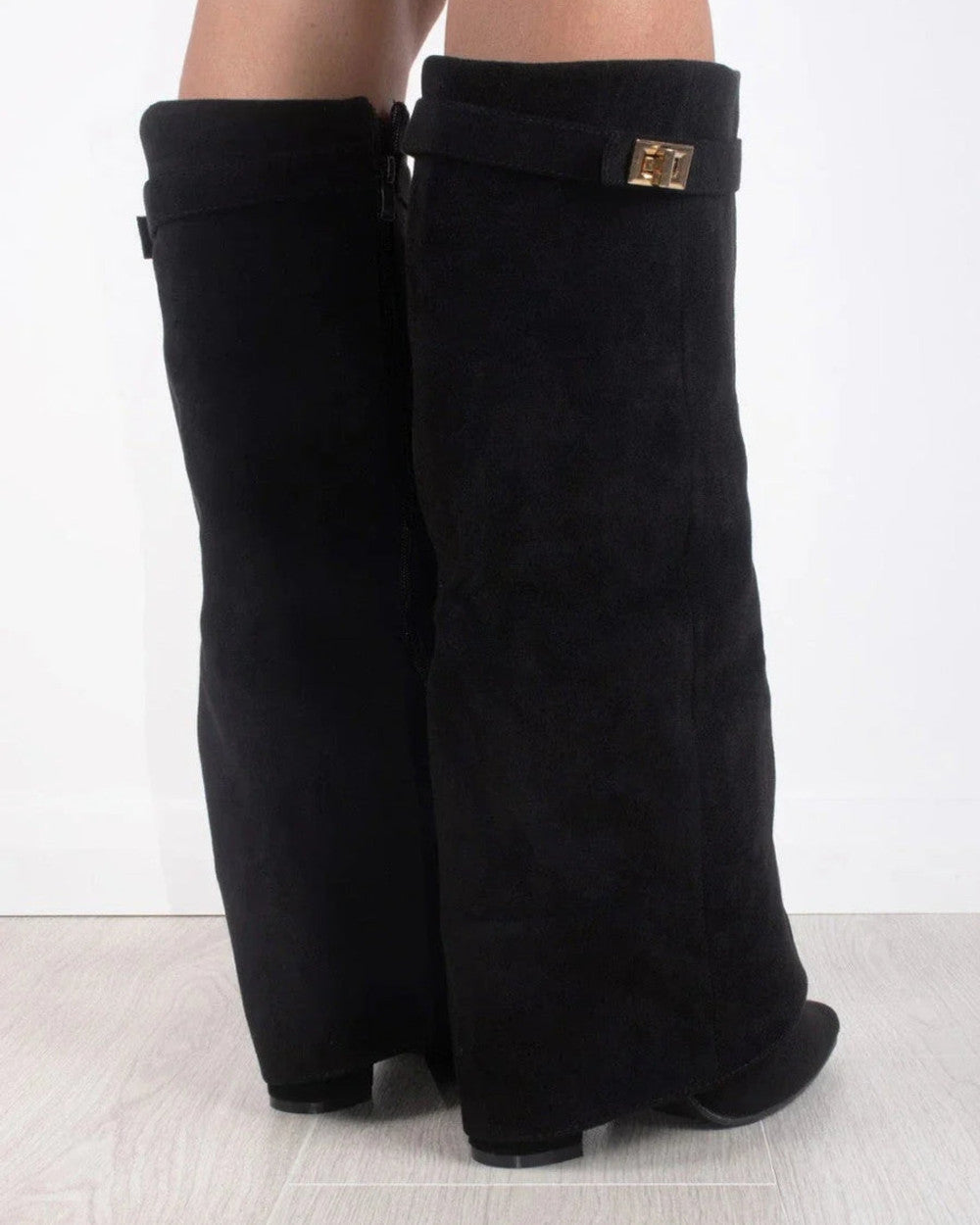 Damen Stiefel mit hohem Schaft