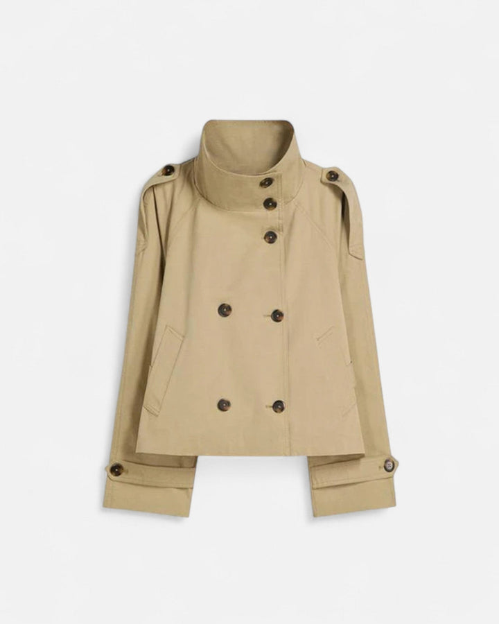 Lena Kurzer Trenchcoat mit Gürtel