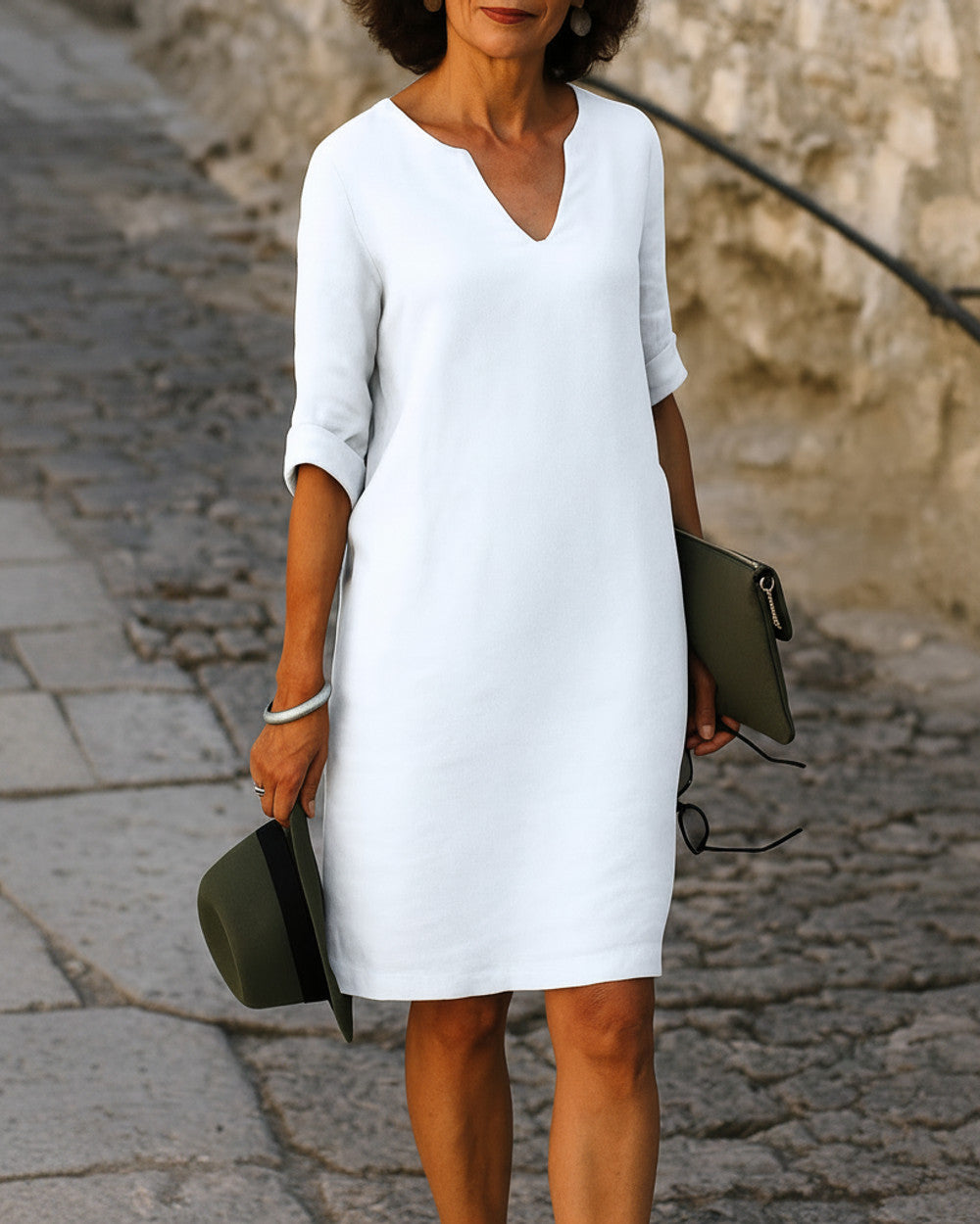 Elvy Elegantes Damen Sommerkleid