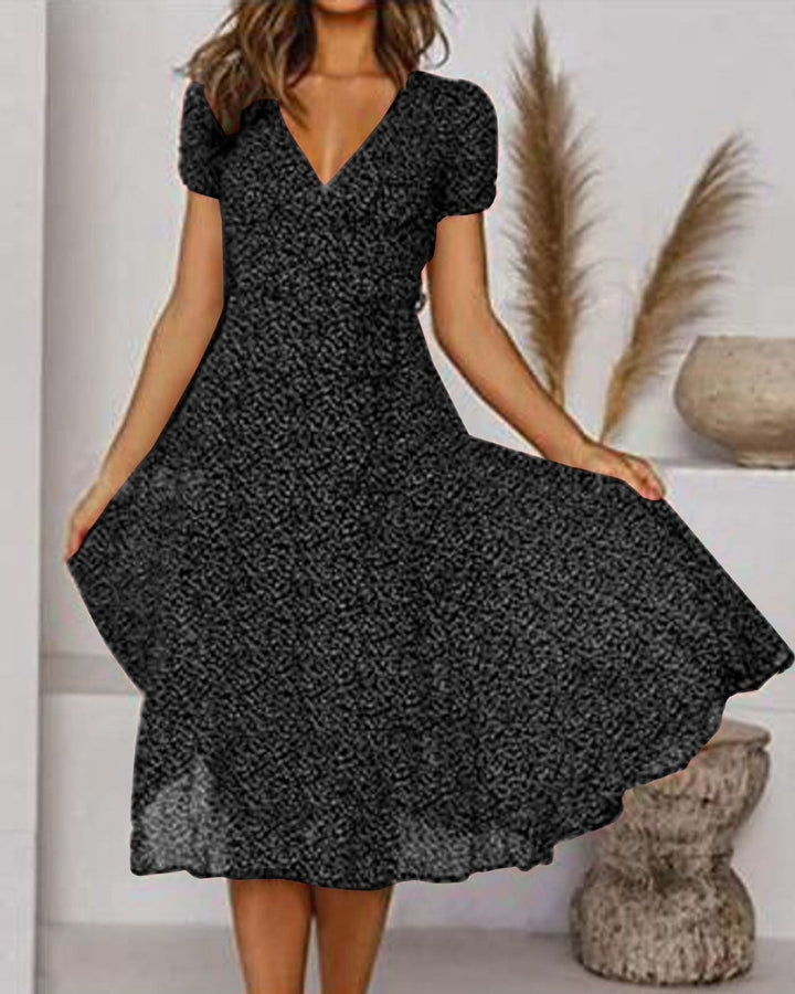 Lena Fließendes A-Linien Sommerkleid