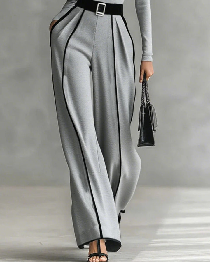 Nina Hochgeschlossenes Oberteil Hose Set