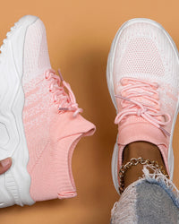 Pink/Weiß