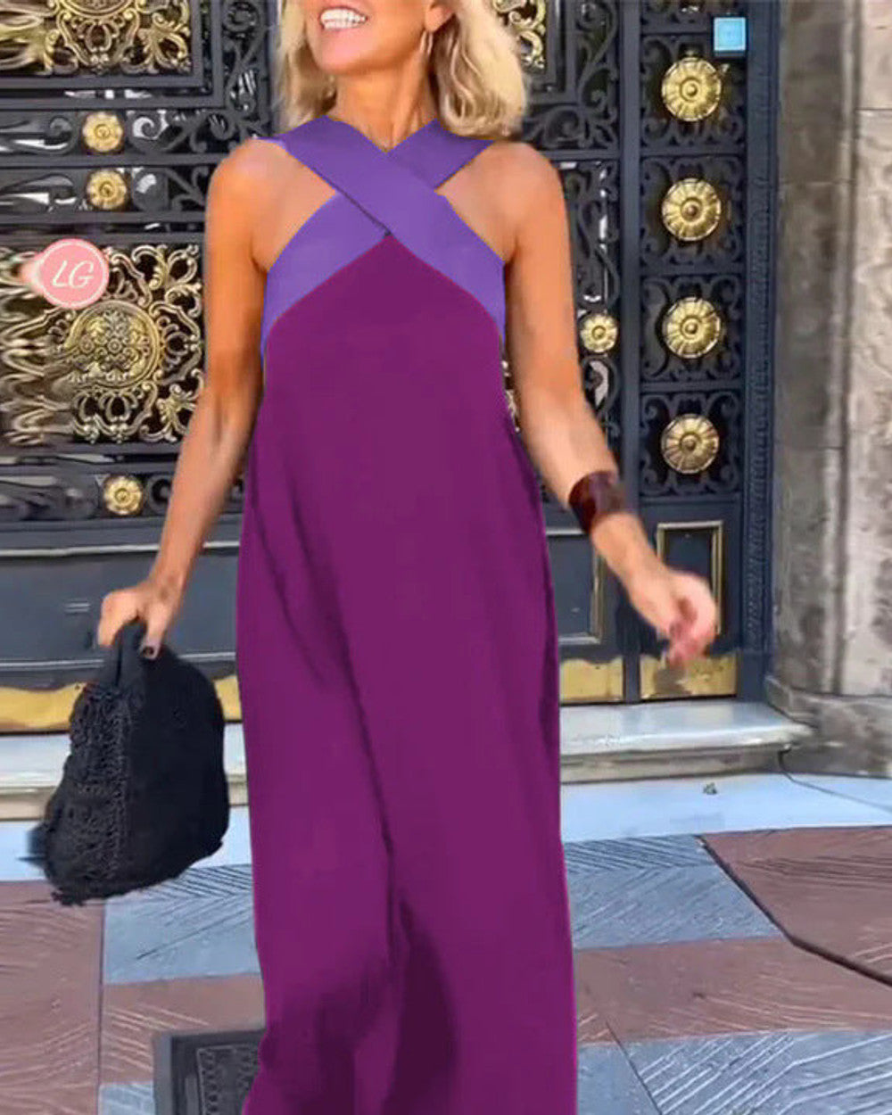 Aimee Atmungsaktives Maxikleid Lang