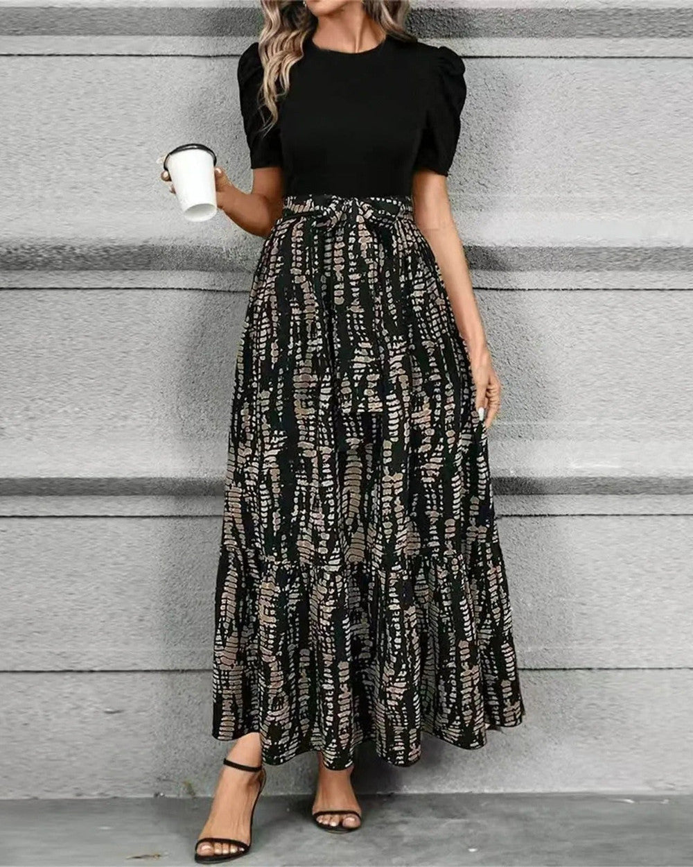 Hannah Elegantes Maxikleid Lang Damen