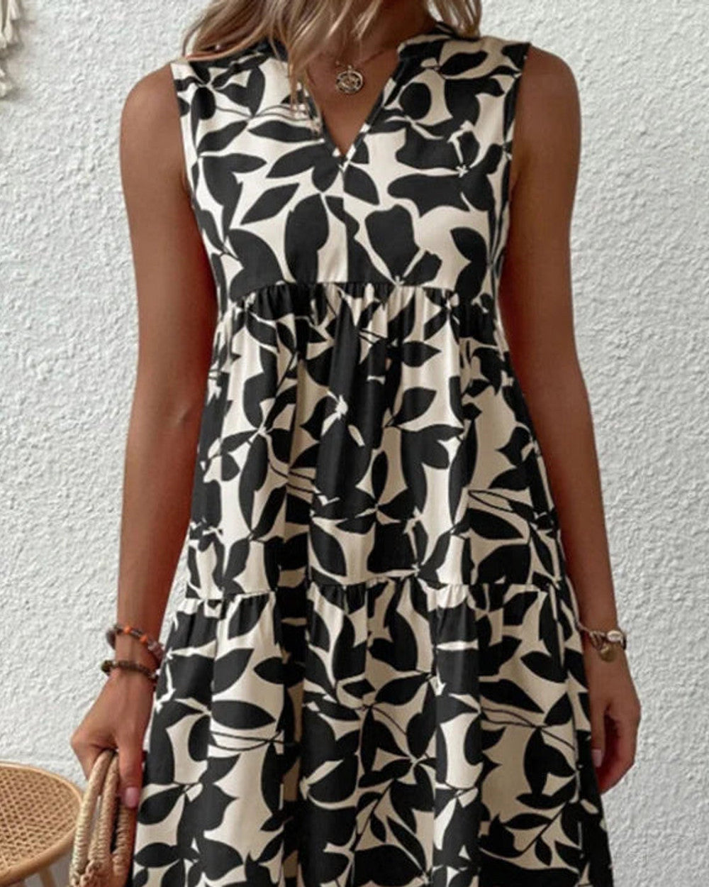 Sophia Blumiges Sommerkleid A-Linie