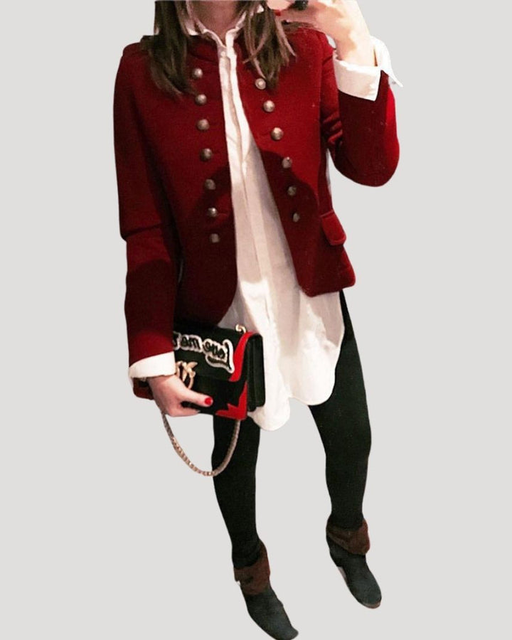 Lena Taillierter Woll-Blazer Damen